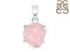Rose Quartz Rough Pendant-SP RSQ-1-276