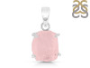 Rose Quartz Rough Pendant-SP RSQ-1-277