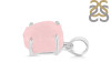 Rose Quartz Rough Pendant-SP RSQ-1-277