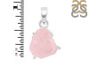 Rose Quartz Rough Pendant-SP RSQ-1-279