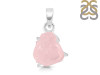 Rose Quartz Rough Pendant-SP RSQ-1-279