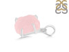 Rose Quartz Rough Pendant-SP RSQ-1-279