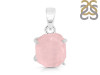 Rose Quartz Rough Pendant-SP RSQ-1-282