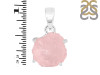 Rose Quartz Rough Pendant-SP RSQ-1-283