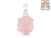 Rose Quartz Rough Pendant-SP RSQ-1-284