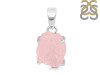 Rose Quartz Rough Pendant-SP RSQ-1-287