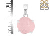 Rose Quartz Rough Pendant-SP RSQ-1-289