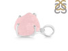 Rose Quartz Rough Pendant-SP RSQ-1-289