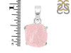 Rose Quartz Rough Pendant-SP RSQ-1-292