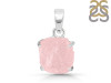 Rose Quartz Rough Pendant-SP RSQ-1-292