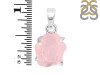 Rose Quartz Rough Pendant-SP RSQ-1-293