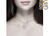 Rose Quartz Pendant-SP RSQ-1-327