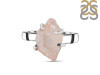 Rose Quartz Rough Ring-R-Size-7 RSQ-2-101