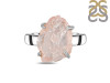 Rose Quartz Rough Ring-R-Size-8 RSQ-2-104