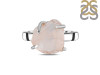Rose Quartz Rough Ring-R-Size-8 RSQ-2-108