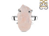 Rose Quartz Rough Ring-R-Size-6 RSQ-2-112