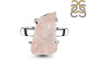 Rose Quartz Rough Ring-R-Size-7 RSQ-2-116