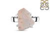 Rose Quartz Rough Ring-R-Size-8 RSQ-2-129