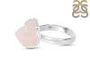 Rose Quartz Rough Ring-R-Size-10 RSQ-2-135