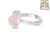 Rose Quartz Rough Ring-R-Size-10 RSQ-2-138