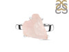 Rose Quartz Rough Ring-R-Size-10 RSQ-2-145