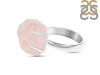 Rose Quartz Rough Ring-R-Size-10 RSQ-2-149