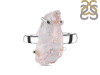 Rose Quartz Rough Ring-R-Size-7 RSQ-2-151
