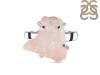 Rose Quartz Rough Ring-R-Size-9 RSQ-2-152