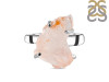 Rose Quartz Rough Ring-R-Size-8 RSQ-2-156