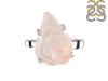 Rose Quartz Rough Ring-R-Size-7 RSQ-2-157