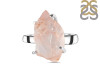Rose Quartz Rough Ring-R-Size-7 RSQ-2-158