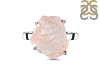 Rose Quartz Rough Ring-R-Size-9 RSQ-2-165