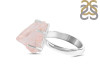 Rose Quartz Rough Ring-R-Size-10 RSQ-2-166