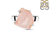 Rose Quartz Rough Ring-R-Size-7 RSQ-2-167