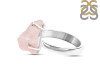 Rose Quartz Rough Ring-R-Size-10 RSQ-2-175