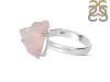 Rose Quartz Rough Ring-R-Size-8 RSQ-2-184