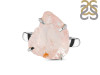Rose Quartz Rough Ring-R-Size-9 RSQ-2-187