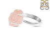 Rose Quartz Rough Ring-R-Size-7 RSQ-2-93