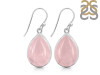 Rose Quartz Earring-E RSQ-3-102