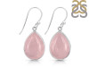 Rose Quartz Earring-E RSQ-3-106