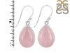 Rose Quartz Earring-E RSQ-3-110