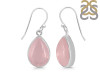 Rose Quartz Earring-E RSQ-3-111