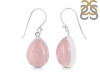 Rose Quartz Earring-E RSQ-3-116