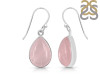 Rose Quartz Earring-E RSQ-3-118
