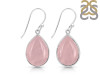 Rose Quartz Earring-E RSQ-3-125