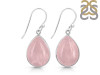 Rose Quartz Earring-E RSQ-3-126