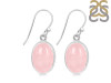 Rose Quartz Earring-E RSQ-3-130