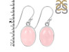 Rose Quartz Earring-E RSQ-3-138