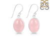 Rose Quartz Earring-E RSQ-3-144