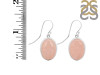 Rose Quartz Earring-E RSQ-3-51